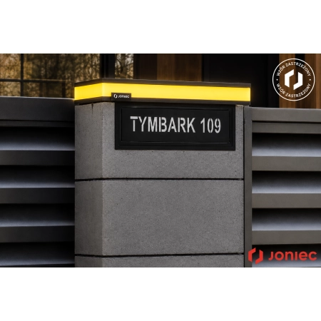 LED BLOCK 504X200x230 MULTI ADRESOWA STANDARD, KOLORY: antracyt, czarna, brązowa, INOX